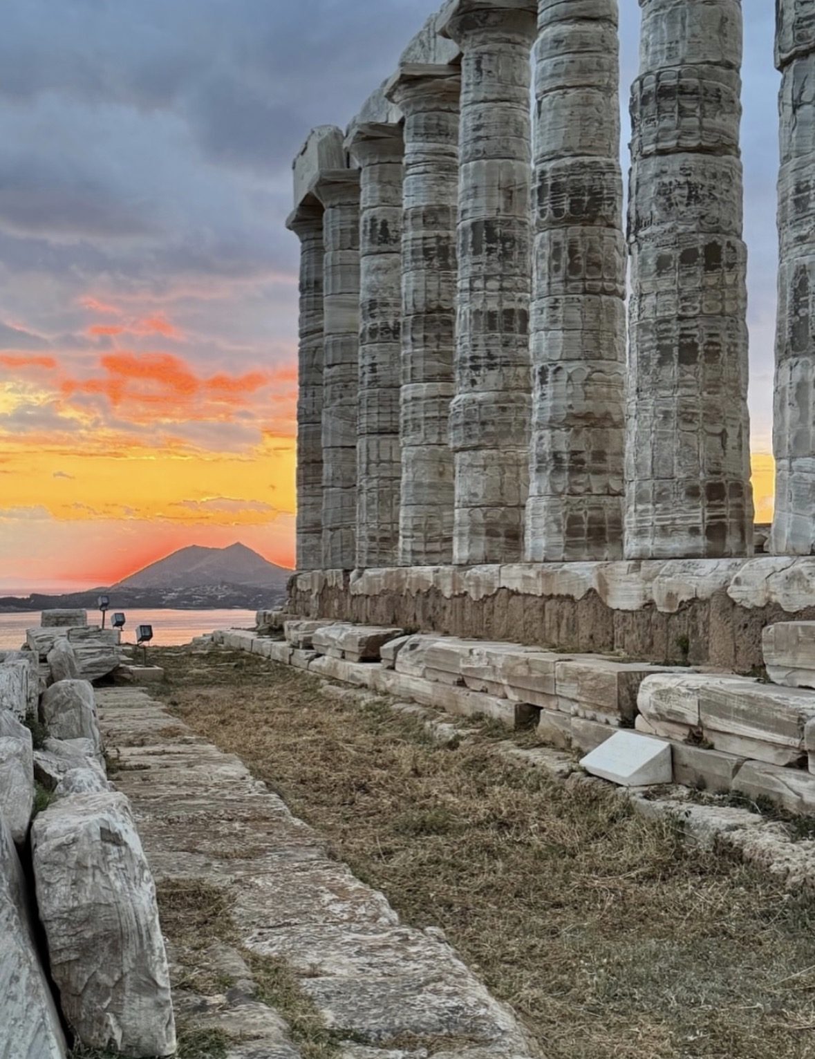 Athen: Kap Sounion und Poseidon-Tempel Sonnenuntergang mit Audioführer