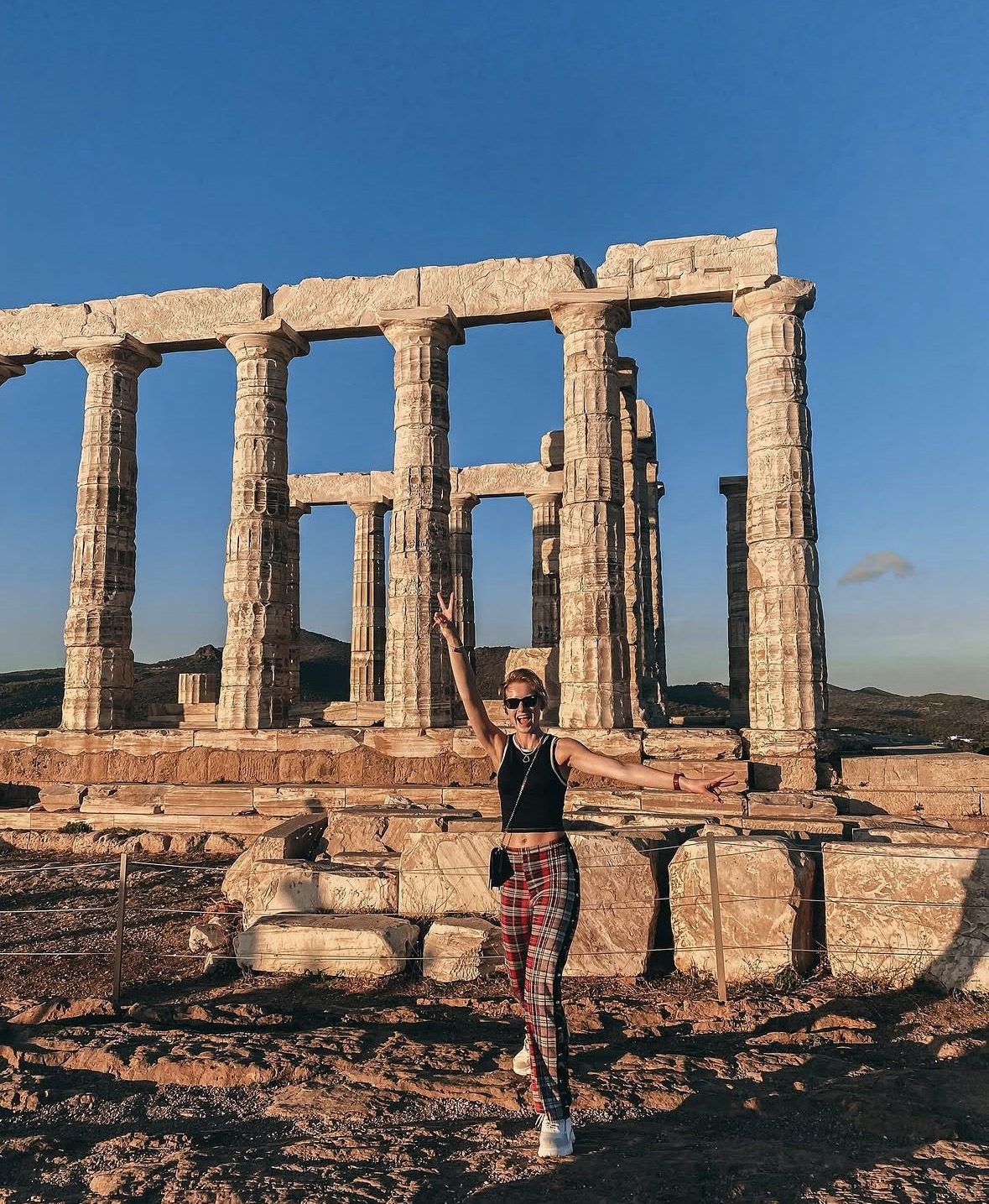Athens: Cape Sounion at Templo ng Poseidon Sunset with Audio Guide